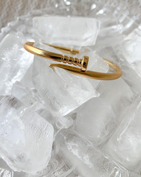 Bracelete Clou | Banhado em Ouro 18k