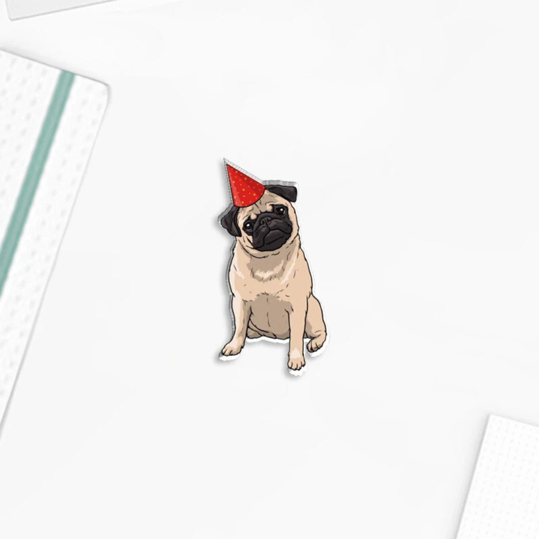 Broches Little Pug | Produção Artesanal