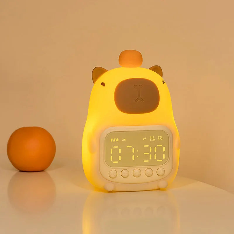 Capi Relógio |  Despertador com Luz Noturna para Crianças