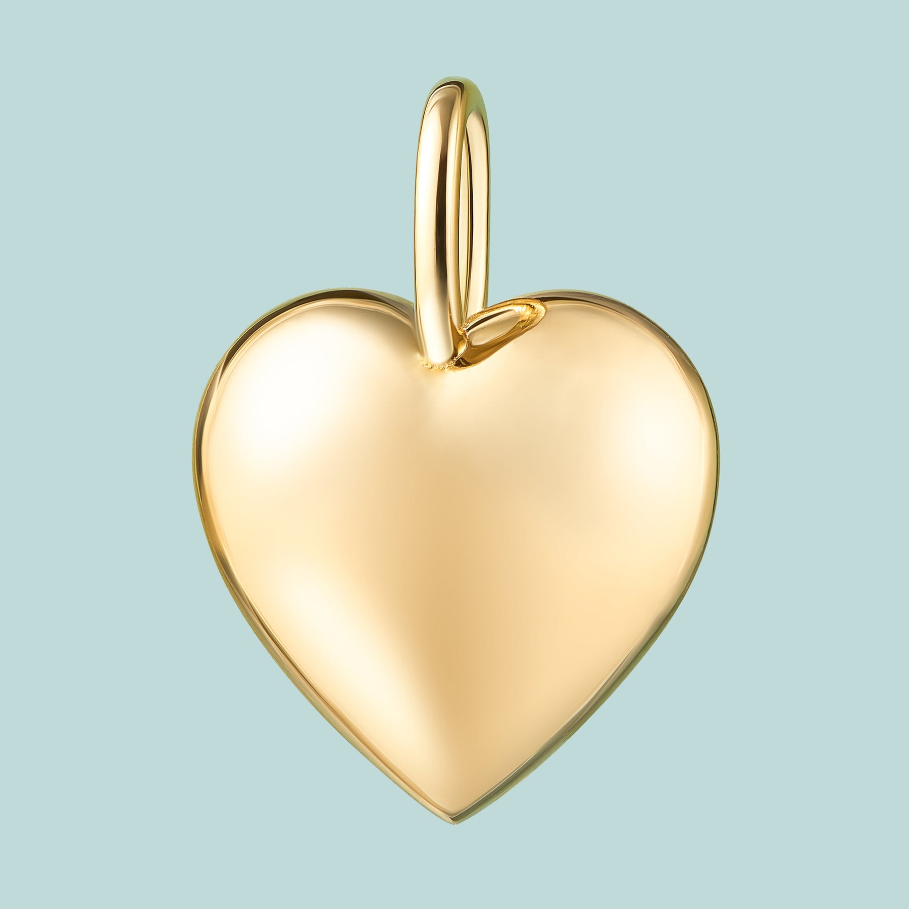 Pingente Love Heart | Banhada em Ouro 18K