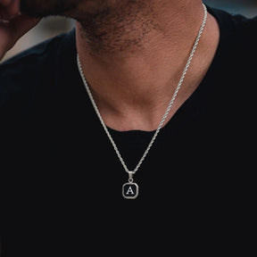 Colar Masculino Incisa - Iniciais - LUMINOZ